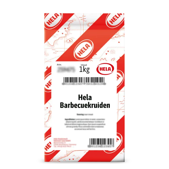 Hela Barbecuekruiden 1 kg kruidenmix