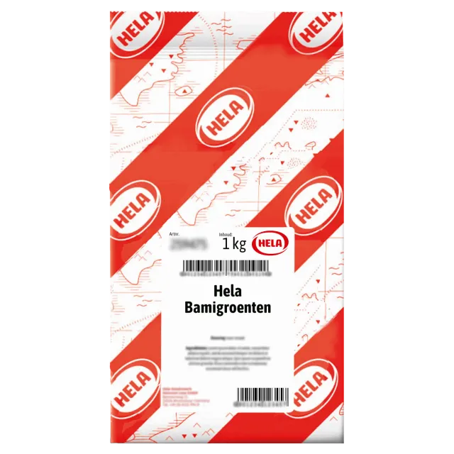 Hela Bamigroenten kruidenmix 1 kg voor bami